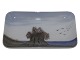 Royal 
Copenhagen
Small Art 
Nouveau tray 
with haystack 
...