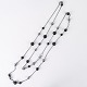 Necklace from Georg Jensen, delivered in its original box. The “Sphere Sautoir” model is crafted ...