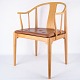 China Chair 
FH4283 by Hans 
J. Wegner for 
Fritz Hansen. 
Cherry wood 
with cognac 
leather seat. 
...