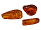 Collection of 
10 pcs. amber 
with insects 
inside