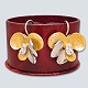 Ole Lynggaard; 
Earrings of 18k 
gold ang white 
gold set ...