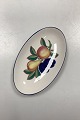 Royal 
Copenhagen 
Golden Summer 
Oval shaped 
Bowl No. 710