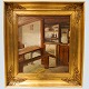 Michael Ancher; 
An oil 
painting, 
Interior