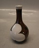 Nils Thorsson 
Miniature Vase 
brown and white 
glaze 11 cm ...