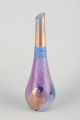 French studio 
glass vase, 
1980s.
