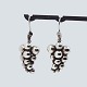 Georg Jensen; Pair of Moonlight Grapes earrings in sterling silver Georg Jensen; Pair of Moonlight Grapes earrings in sterling silver