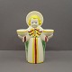 Aluminia: 
Christmas angel 
made in faience