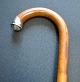 Walking stick 
with silver 
fittings, 1939. 
Denmark. L: 93 
cm.