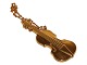 Georg Jensen 
Golden 
Christmas 
Ornament - 
Violin - 
without box.
Measures 
approximately 4 
...