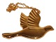 Georg Jensen 
Golden 
Christmas 
Ornament - Dove 
- without box.
Measures 
approximately 4 
...