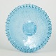 Decorative Scandinavian pressed glass dish.