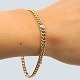 A bracelet of 14k gold, set with diamonds
