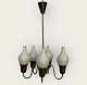 Chandelier
Glass Brass
Large Tulip 
Shades
DKK 1650