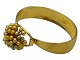 Flora Danica 
bracelet - 
Gilded sterling 
silver