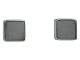 Georg Jensen 
sterling silver
Square 
earsticks