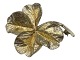 Flora Danica 
brooch - Gilded 
sterling silver