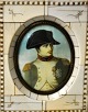 Miniature painting, Portrait of Napoleon Boneparte. 19th ...