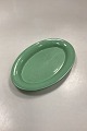 Royal Copenhagen Ursula Oval Plate in Light Green No. 621Measures 28 cm / 11.02 in.  Wear ...