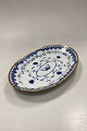 Bing and Grøndahl Dickens Butterfly with Gold, Oval Dish No. 16. Measures 34.5 cm x 24 cm / ...