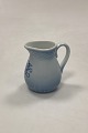 Bing and Grondahl Blue Tone Hotel with Logo Small Creamer No. 801Logo from Brandrupdam Kro ...