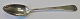 Andreas Sivertsen (1784 - ?) Copenhagen, Denmark. Empire spoon in silver. 1816. Stamped with ...