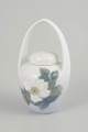 Royal Copenhagen, Art Nouveau lidded vase with handle.