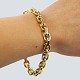 Carl Antonsen; Bracelet in 14k gold.Clasp with two safety catches.L. 20,7 cm. W. 0,8 cm. ...
