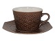 Kronjyden/Bing & Grondahl Umbra stoneware, cup with matching saucer.Designed by Jens Harald ...