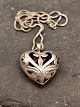 Sterling silver heart pendant