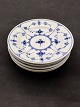 Royal Copenhagen set of 6 blue fluted plates 1/182