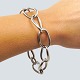 Ole Lynggaard; Love bracelet - heavy, in 14k. white gold ...