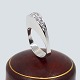 Anton Michelsen gold jewelry.  A. Michelsen; Ring in 14k white gold decorated with 7 diamonds, ...