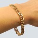 A bracelet of 14k gold, w. 8 mm