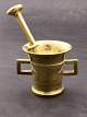 Small brass mortar