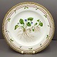 Royal Copenhagen, Flora Danica porcelain; Dinner plate no 3549.Decoration: Viola ...