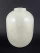 European studio glass, very large vase.