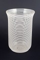 European studio glass, vase.