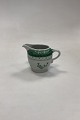 Royal Copenhagen Green Tranquebar Creamer No. 954