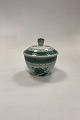 Royal Copenhagen Green Tranquebar Sugar Bowl No. 953