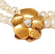 A Charlotte Lynggaard 14kt gold claspD: 15mm