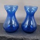 Chubby Hyacinth glasses in blue glass 14cm