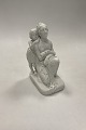 Bing and Grondahl Bisque Figurine of Mother with her Son No. 43Measures 18cm / 7.09 inch 