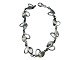 Jens Johs. Aagaard silver, heart bracelet.Stamped "JAa 925". Jens Johs. Aagaard was a ...
