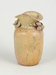 Arne Bang, vase with leaves.