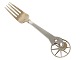 Anton Michelsen guilded sterling silver, Christmas fork from 1942.Designed by Ib ...