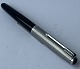 Black Parker 51 fountain pen with steel cap