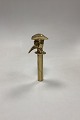 Brass Cane Head? shaped like a Venetian Mask