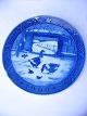 Royal 
Copenhagen 
Christmas plate 
from 1969. In 
the old 
Farmyrd. 
Designed by Kaj 
Lange.   1. ...