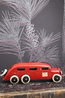 item no: Vintage træ bil