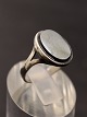 Sterling silver ring size 51 with onyx item no. 635974